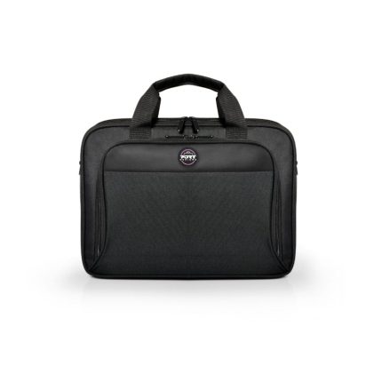 Protect your notebook in style with the Port Designs Hanoi II 13/14" Clamshell bag. It features a compact and lightweight design with a large front pocket with a removable and adjustable shoulder strap.