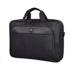 Protect your notebook in style with the Port Designs Hanoi II 15.6" Clamshell Notebook Case. It features a compact and lightweight design with a large front pocket with a removable and adjustable shoulder strap.