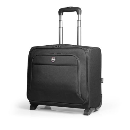 The Port Designs Hanoi II 15.6" Trolley Case offers utmost protection to your belongings on travels. Its modern blue interior is padded for your electronics and offers a wealth of space for accessories.