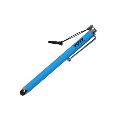 Enhance your mobile experience with the Port Designs Universal Stylus. It features a metallic design with a universal tip that is widely compatible with many different iOS or Android touch screen devices.