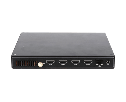 that can output to displays at resolutions of up to 4k. This device has multiple ports for further compatibility and expansion as well as a Mini-PCIe slot for communication adapters.