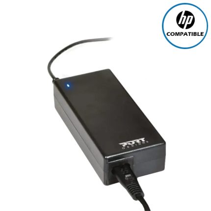 <p>Replace your old or lost laptop charger with Port Connect's 90W HP<strong><sup>®</sup></strong> Power Supply. This adapter features adaptable output power