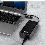 which matches your devices’ requirements. It also comes with seven different interchangeable charger tips.
