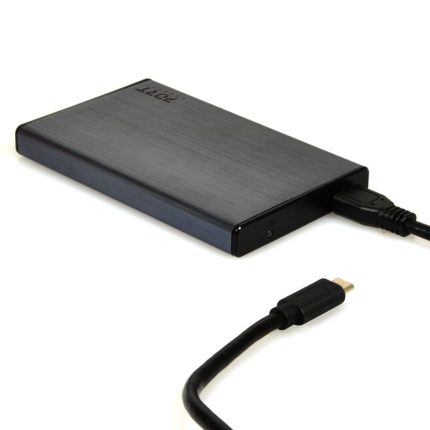 Take your storage with you when yo're on-the-go Port Connect 2.5" Type-C External HDD/SSD Enclosure. It gives your mobile devices the ability to connect to your data via its Type-C connector. This enclosure can transfer data at speeds of up to 5Gb/s with its USB3.0 connection.