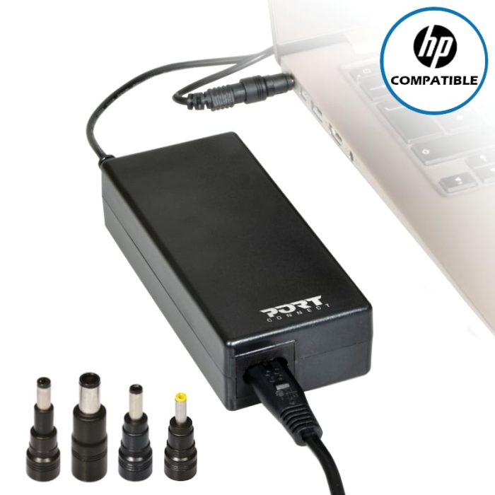 The Port Connect 65W HP Notebook Adapter is the perfect companion to keep your HP device fully charged and ready to go. It features an output power of 65W