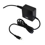 Keep your compatible Type-C devices charged with the Port Connect 45W Type-C Notebook Power Supply. It features a Type-C connection