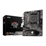 High-performance MSI A520M-A PRO AM4 motherboard with Turbo M.2