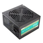The Antec Atom V350 ATX Power Supply offers great reliability to keep your desktop powered all day. It features an output of 350W