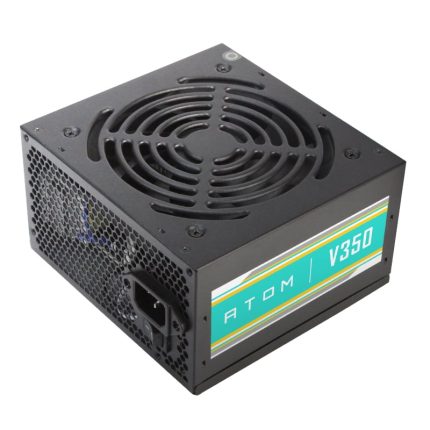 The Antec Atom V350 ATX Power Supply offers great reliability to keep your desktop powered all day. It features an output of 350W