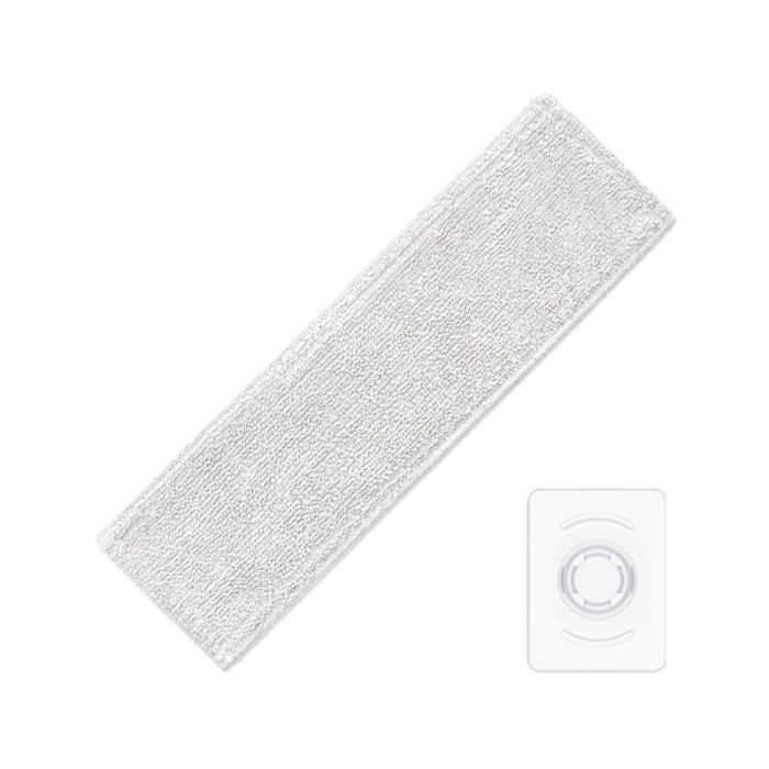 Keep your Xiaomi G10 Vacuum going with the Xiaomi Vacuum Cleaner G10 Mop Kit. It features a kit that contains two washable microfibre mop pads and four water dispensers designed for the Xiaomi G10 Vacuum.