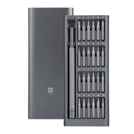 Take control with the Xiaomi Precision Screwdriver Kit. It features 24 Anti-rust precision bits