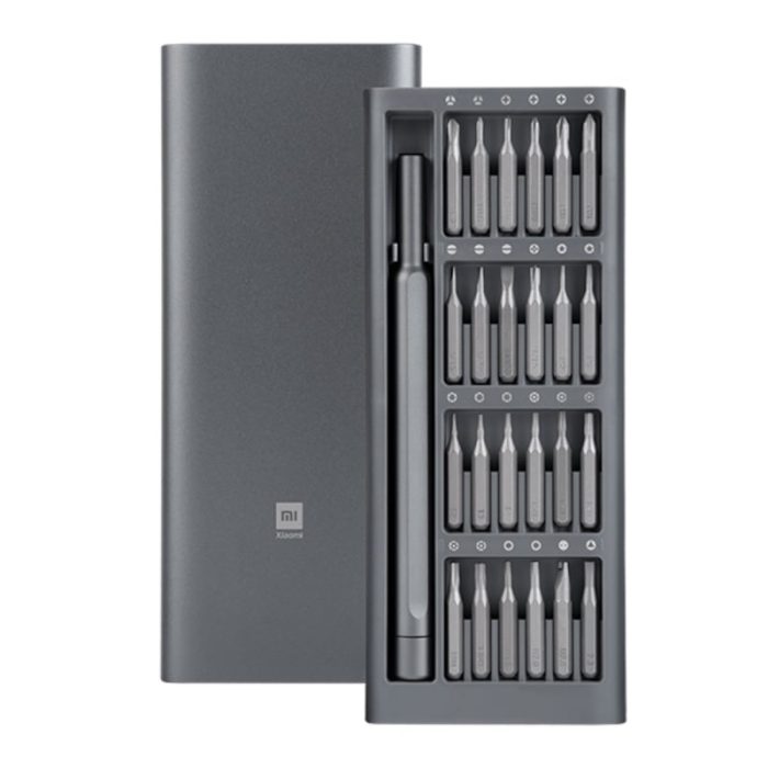 Take control with the Xiaomi Precision Screwdriver Kit. It features 24 Anti-rust precision bits