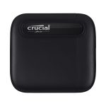 How much data will fit in a drive that's smaller than a cell phone? With the Crucial X6 Portable SSD
