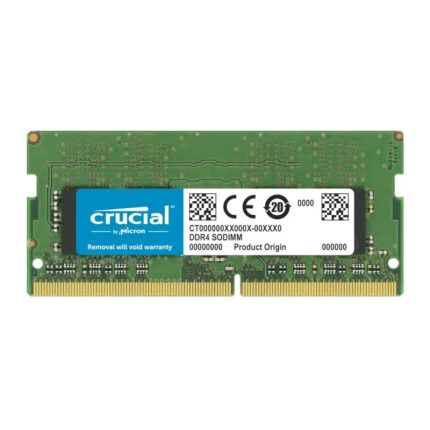 Increase system performance and multitask with ease with the Crucial 32GB DDR4 3200 MHz SO-DIMM Dual Ranked Module. It features 32GB of high-speed DDR4 3200MHz memory that is ideal for upgrading your laptop.