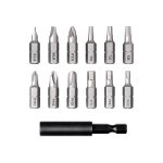 12 included S2 steel bits