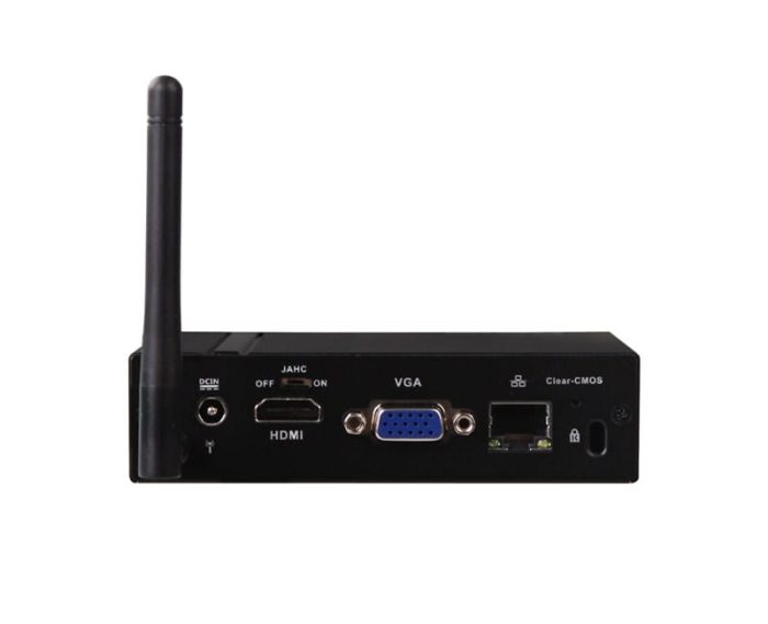 digital signage and industrial control applications.