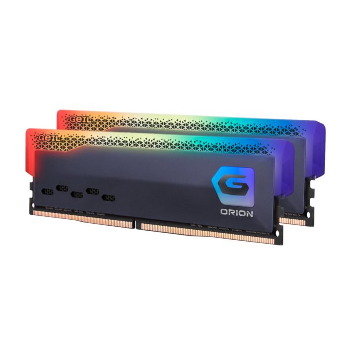 Experience immersive performance with the GeIL Orion 32GB Kit(2x16GB) 6000MHz RGB DDR5 Gaming RAM