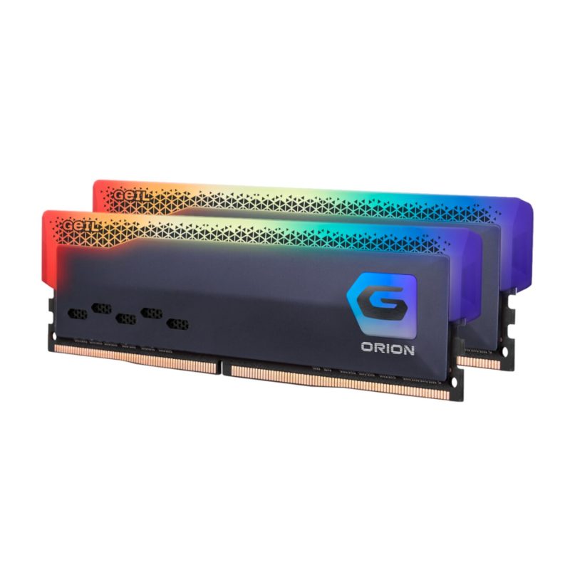 Experience immersive performance with the GeIL Orion 32GB Kit(2x16GB) 6000MHz RGB DDR5 Gaming RAM