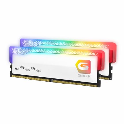 Experience immersive performance with the GeIL Orion 32GB Kit(2x16GB) 6000MHz RGB DDR5 Gaming RAM