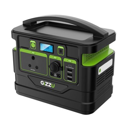 The Gizzu 296Wh Portable Power Station is the ideal solution for power outages. It features a 300W power output