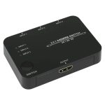 Switch between multiple HDMI sources with the HDCVT 18Gbps HDMI 3 x 1 Switch. It features 3 x HDMI inputs with support for video resolutions up to 4K