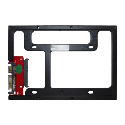 The Newertech AdaptaDrive 2.5" to 3.5" Drive Converter Bracket allows you to install any 2.5" drive or SSD into a 3.5" drive bay. It fits all 3.5" drive bays
