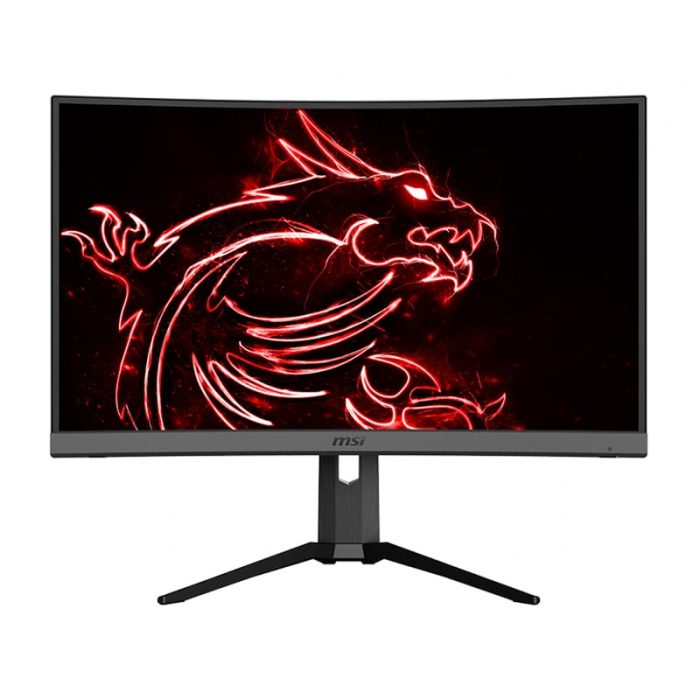 Witness your epic battles with the MSI Optix MAG272CQR curved gaming monitor. It features a 27" curved screen monitor