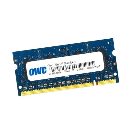 The OWC Mac 2GB DDR2 800MHz SO-DIMM module is perfect for upgrading your MacBook or iMac. It features 2GB of DDR2 SO-DIMM memory running at 800MHz