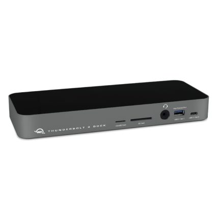 The OWC Thunderbolt 3 Dock delivers convenience with 14 ports