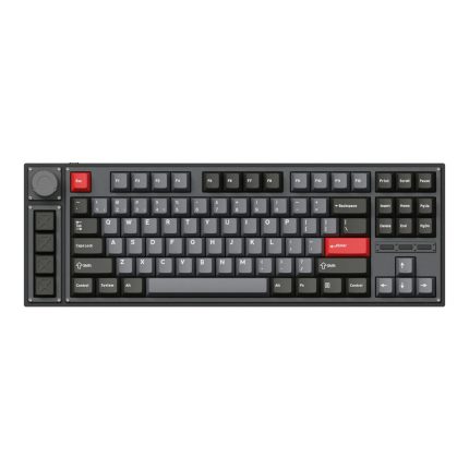 Upgrade your keyboard with the Keychron Cherry Profile Dolch Red PBT Full Keycap Set. Durable