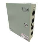 Multichannel power supply box for CCTV