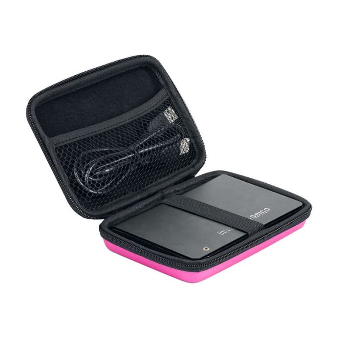 dust proof and anti static design and comes with an elastic mesh interior pouch.