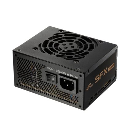 The FSP SFX Pro 450W Bronze Non-Modular Power Supply is a non-modular 450W small form factor gaming power supply. It features 80PLUS Bronze certification