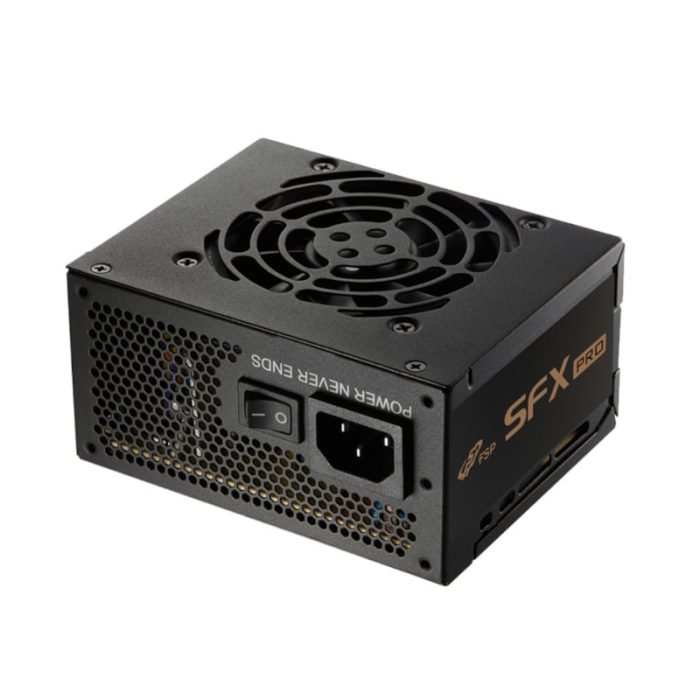 The FSP SFX Pro 450W Bronze Non-Modular Power Supply is a non-modular 450W small form factor gaming power supply. It features 80PLUS Bronze certification