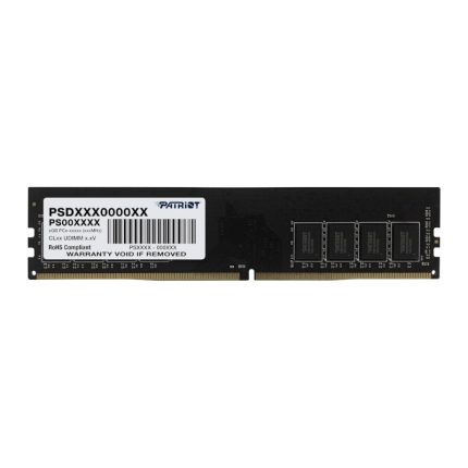 Improve your desktop system performance with the Patriot Signature Line DDR4 8GB 2666MHz UDIMM memory module. This memory is made from high-quality materials and comes with a lifetime warranty.