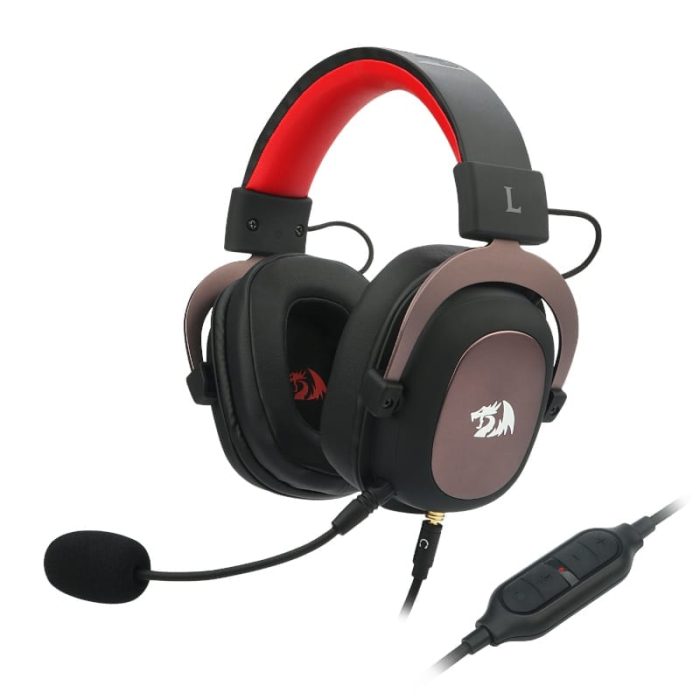 Enjoy the real clear and lossless sound quality of the Redragon H510 ZEUS 2 7.1 Wired Gaming Headset. It features 7.1 Surround Sound technology