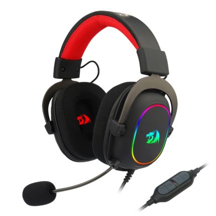 Enjoy the real clear and lossless sound quality of the Redragon H510 ZEUS X RGB 7.1 Wired Gaming Headset. It features 7.1 Surround Sound technology