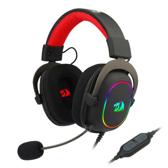 Enjoy the real clear and lossless sound quality of the Redragon H510 ZEUS X RGB 7.1 Wired Gaming Headset. It features 7.1 Surround Sound technology