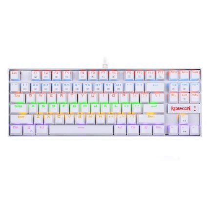 Over-engineered and built to take a beating the Redragon K552 KUMARA RGB Mechanical Gaming Keyboard is a great addition to your gaming rig. With features including heavy-duty ABS materials