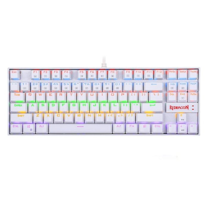 Over-engineered and built to take a beating the Redragon K552 KUMARA RGB Mechanical Gaming Keyboard is a great addition to your gaming rig. With features including heavy-duty ABS materials