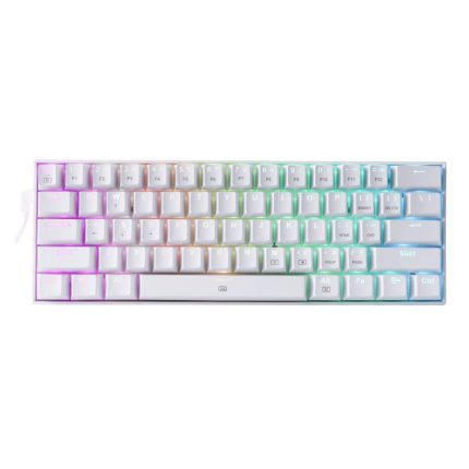 Get the most out of your gaming sessions with the Redragon K630 DRAGONBORN 60% RGB Mechanical Gaming Keyboard. It features a compact 60% design with 61 keys