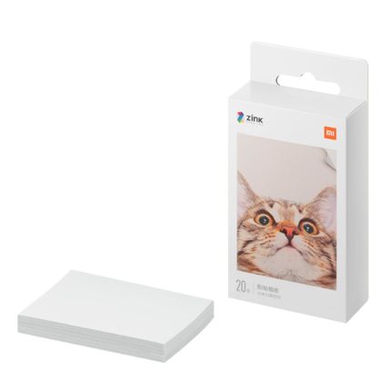 The Xiaomi Mi Portable Photo Printer Paper features ZINK inkless printing technology which allows the Mi Portable Photo Printer to heat up the micro-crystal dyes in the paper to create colours. It comes in a size of 2 x 3 inches