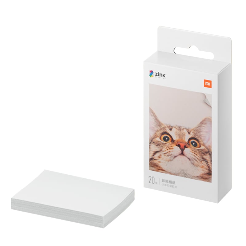 The Xiaomi Mi Portable Photo Printer Paper features ZINK inkless printing technology which allows the Mi Portable Photo Printer to heat up the micro-crystal dyes in the paper to create colours. It comes in a size of 2 x 3 inches