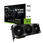 Experience elite gaming with the Asus TUF Gaming GeForce RTX 5070 12GB GDDR7 OC Edition. Powered by NVIDIA DLSS 4 and military-grade components.