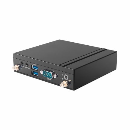 energy-efficient 4K digital signage with dual display support and fanless design for commercial deployments.