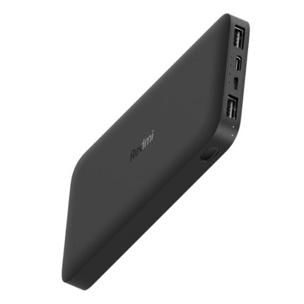 Keep your devices fully charged with the Xiaomi 10000mAh Redmi Power Bank. It features a high-quality Lithium Polymer Battery