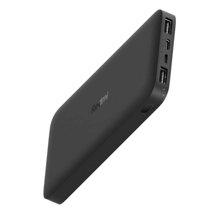 Keep your devices fully charged with the Xiaomi 10000mAh Redmi Power Bank. It features a high-quality Lithium Polymer Battery