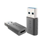 The WINX LINK Simple USB to Type-C Adapter is ideal for those who need to connect Type-C peripherals to a device with a USB port. Connect your Type-C compatible device