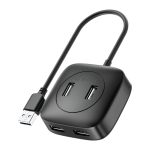 Connect and charge up to four devices with the WINX CONNECT Simple 4 Port USB 2.0 Hub. It features four USB 2.0 ports