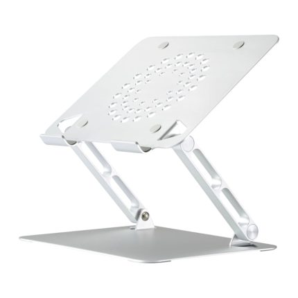 Get the perfect angle and sufficient breathing space for your laptop with the WINX DO Ergo Multi-Adjustable Laptop Stand. It features a sleek modern aluminium design